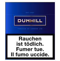 Alle Dunhill Zigaretten